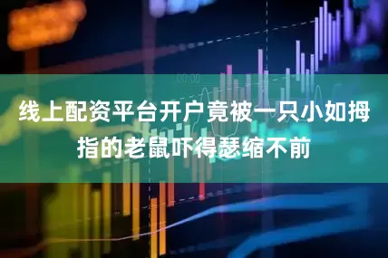 线上配资平台开户竟被一只小如拇指的老鼠吓得瑟缩不前